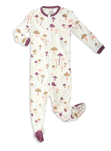 Silkberry Baby Bamboo Footed Sleeper with Zipper